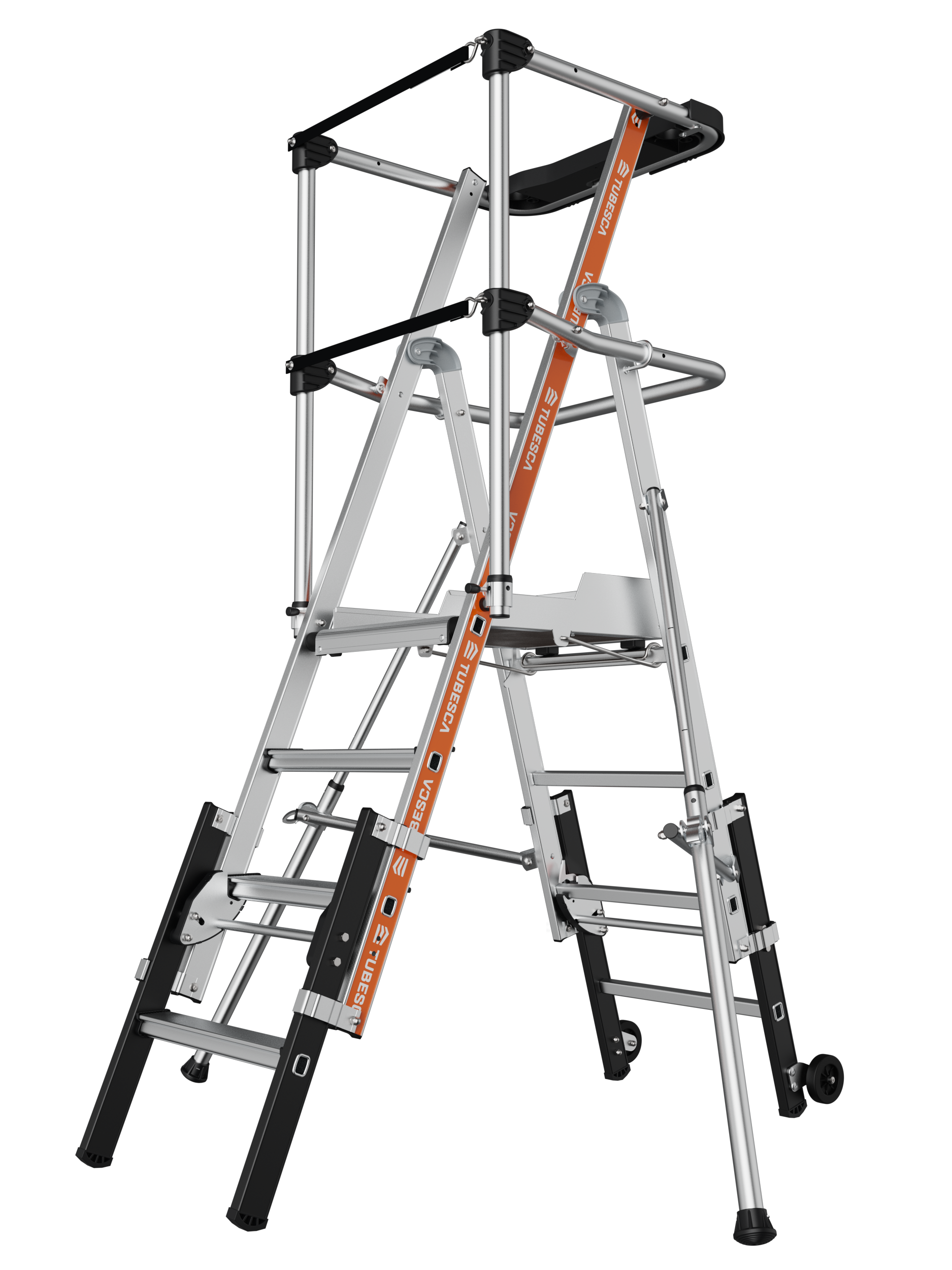 Raptorscopic - Geländer mit Gurten