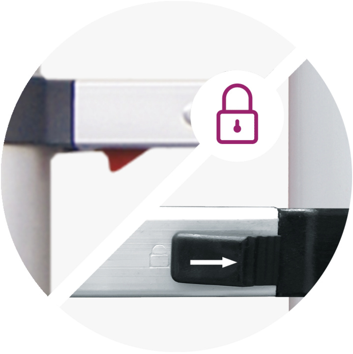 Lock indicator and soft-close system
