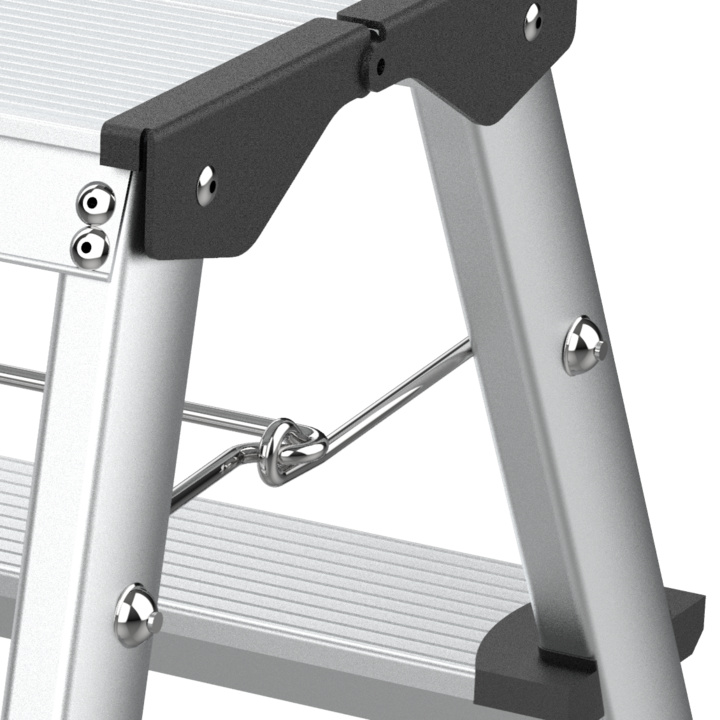 Rigid spreader rods