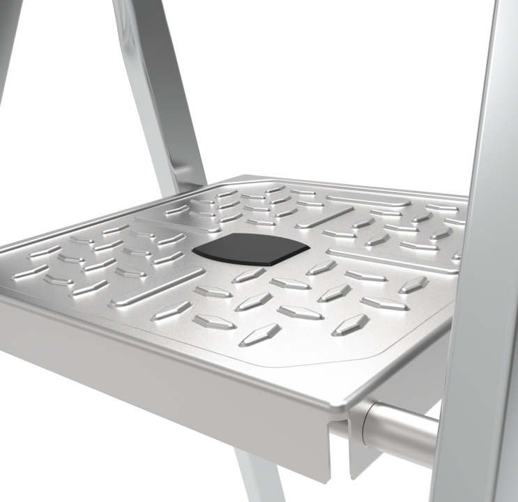 Ultra anti-slip, corrosion-resistant steel platform