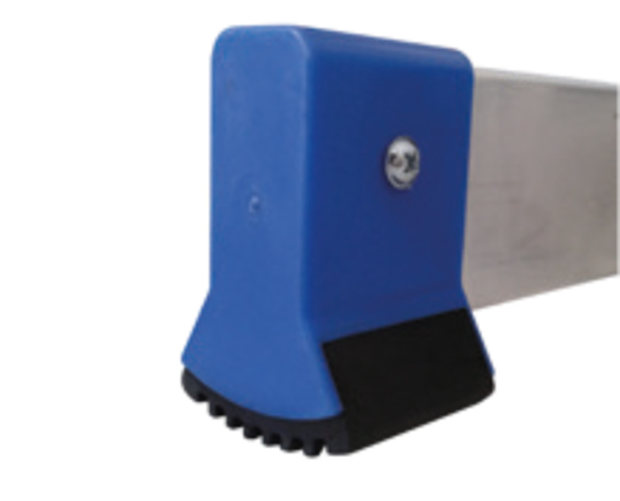 Stabiliser bars with anti-slip footpads