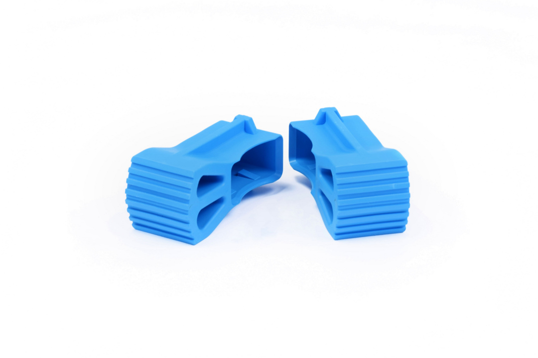 Pair of ladder footpads, 50x22 mm