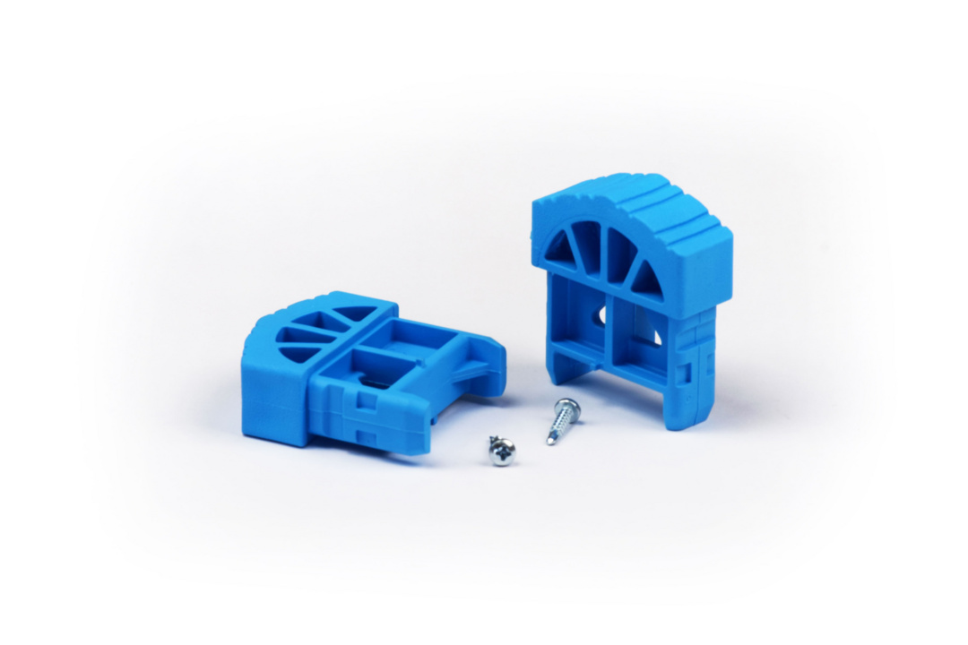 Pair of ladder footpads, 53 x 20 mm