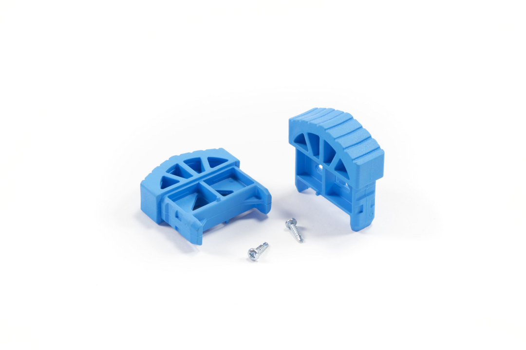 Pair of ladder footpads, 61x20 mm
