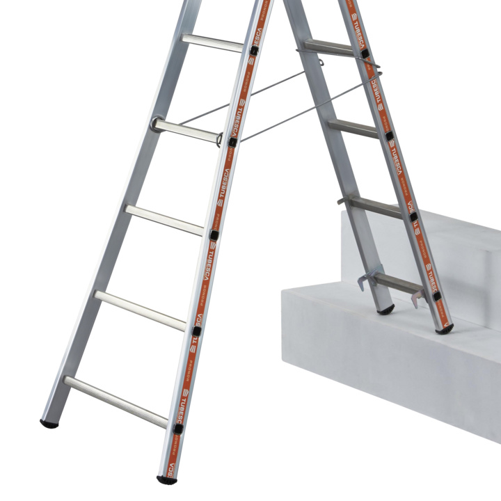 For flat and offset surfaces and stairways