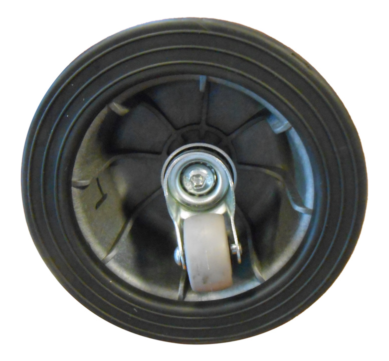 The wheels are protected by anti-shock protections