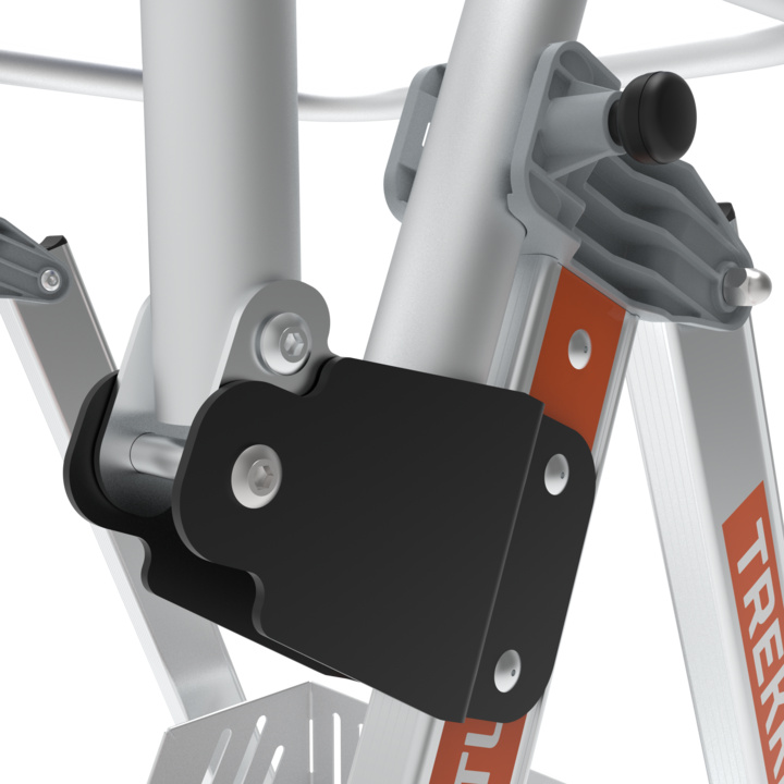Strong joints with secure folding system for transport
