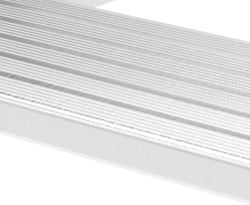 High comfort steps: 200mm
