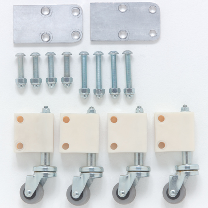 Optional retractable castors