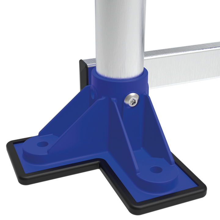 Double fastening feet (screws Ø 8mm not supplied)
