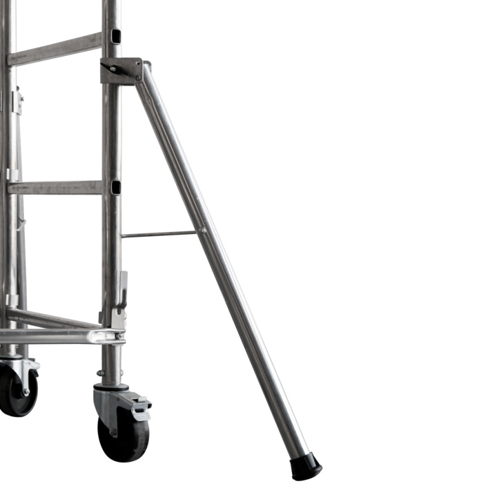 Foldable and retractable stabilisers (except 0.94m model)