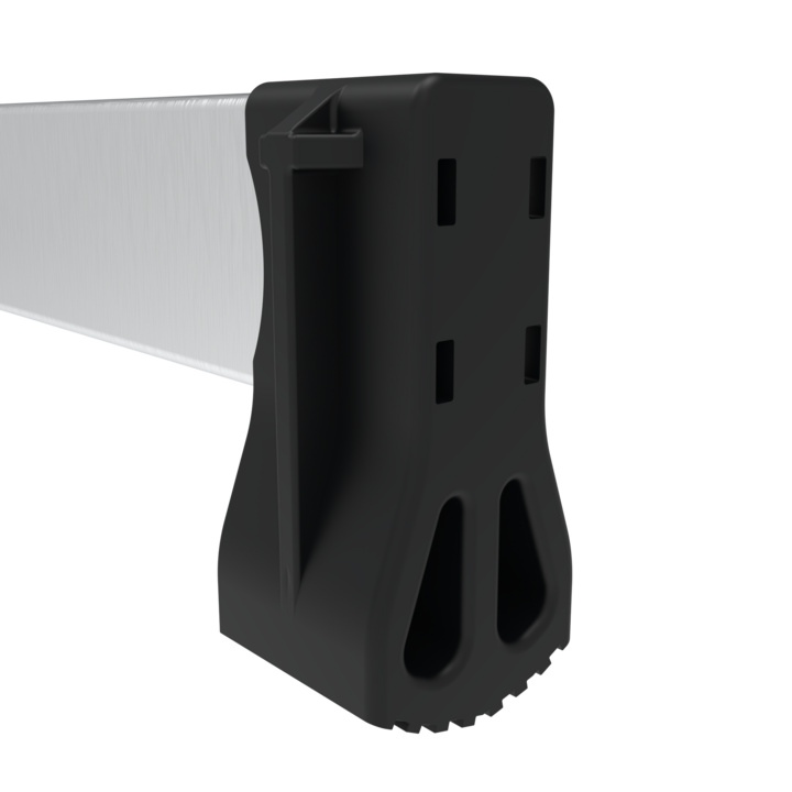 Stabilising bases with non-slip footpads
