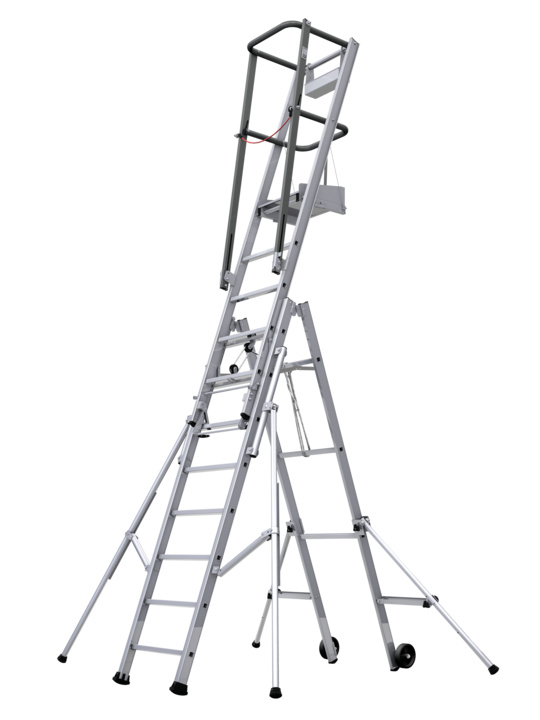 Échelle autostable tout-alu