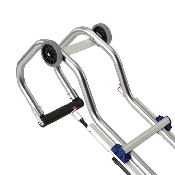Gancho de cumbrera de aluminio monobloque para todo el techo