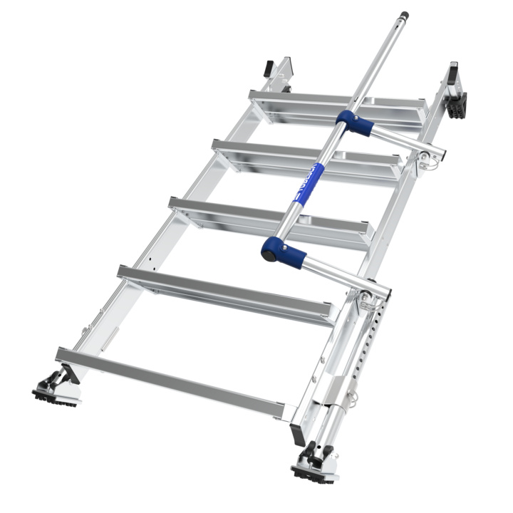Rampa plegable para facilitar el almacenamiento