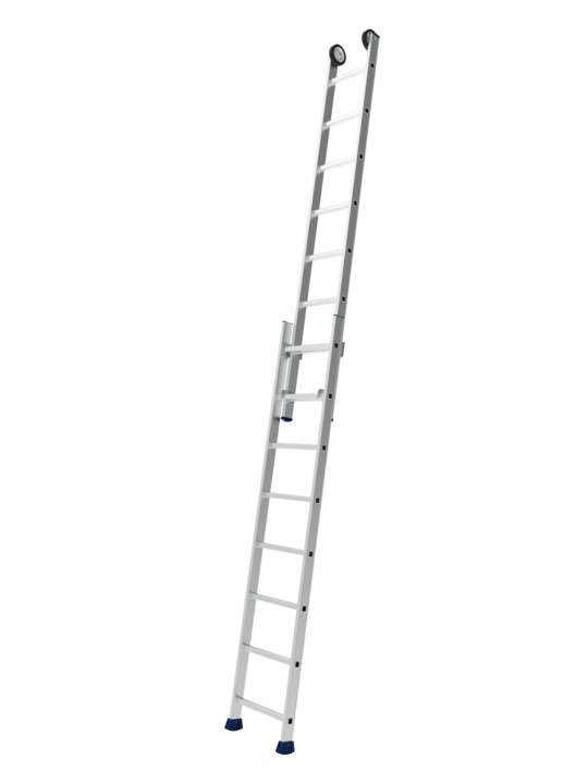 Escalera extensible de dos tramos para bomberos