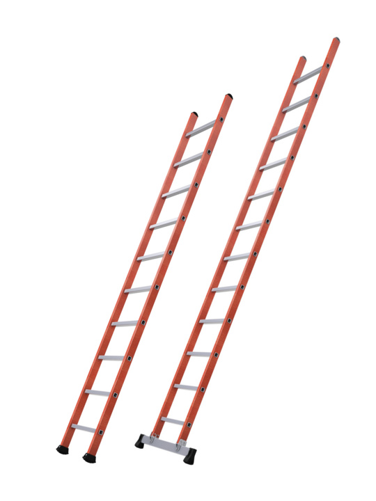 Escalera simple mixta aluminio/acero