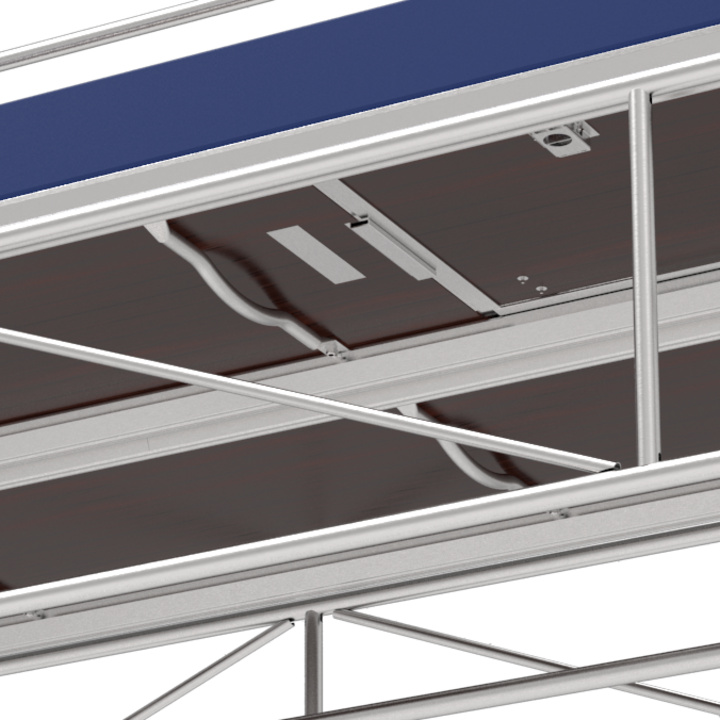 Standard platforms compatible with COMABI fixed scaffolding