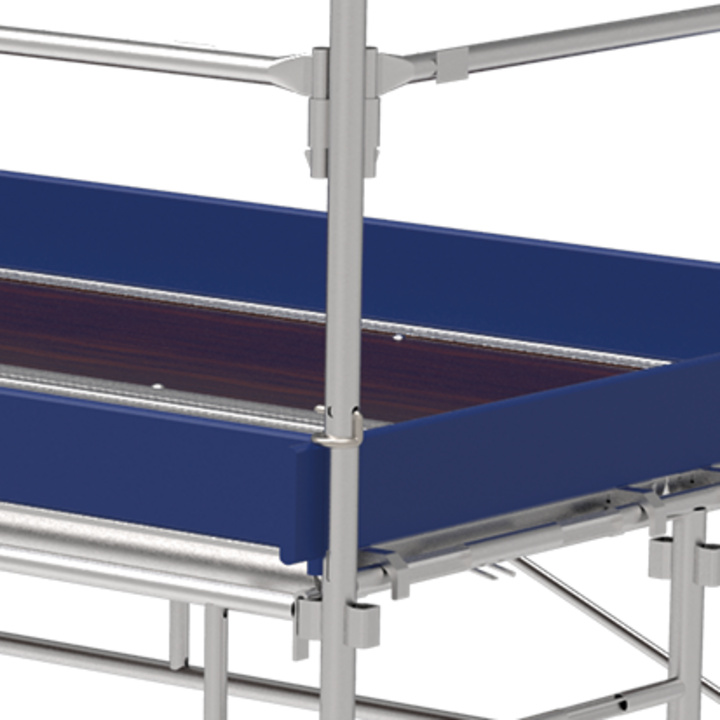 Platform adjustment every metre