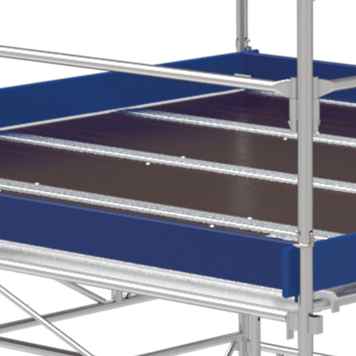 Standard platforms compatible with COMABI fixed scaffolding