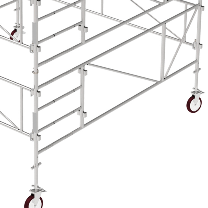 One-piece frames with a highly rigid structure