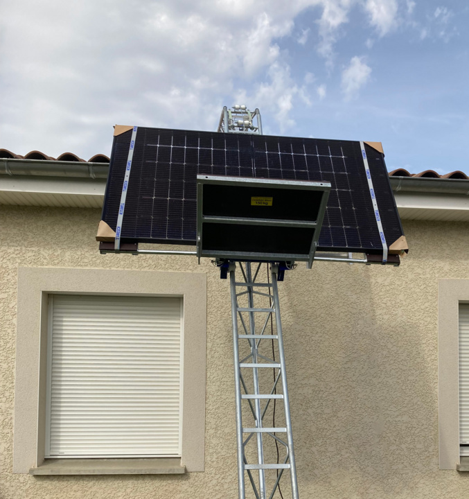 Optional case (solar panel pack)