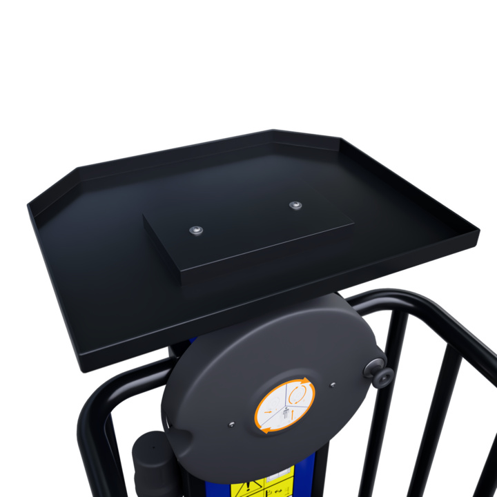 Integrated tool tray