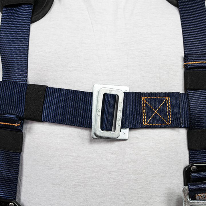 Adjustable sternal strap