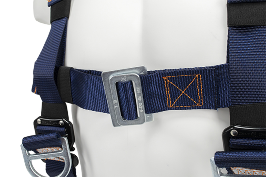 Adjustable sternal strap