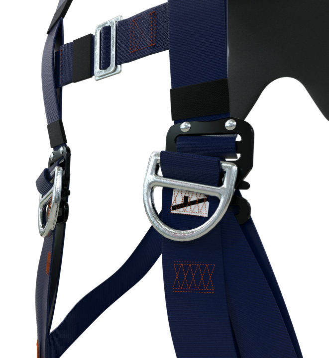Sternal anchoring with 2 metal buckles
