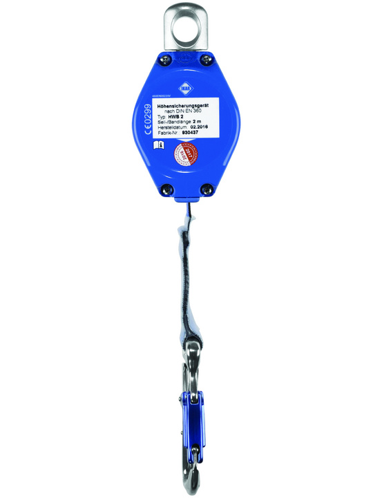 Retractable type fall arresters web