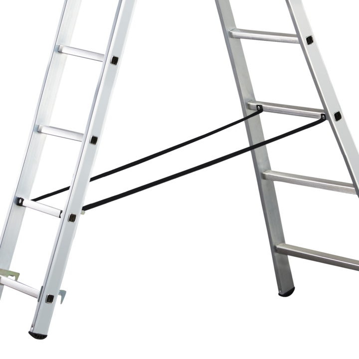 Anti-spreading straps. Support locks on the extending section.